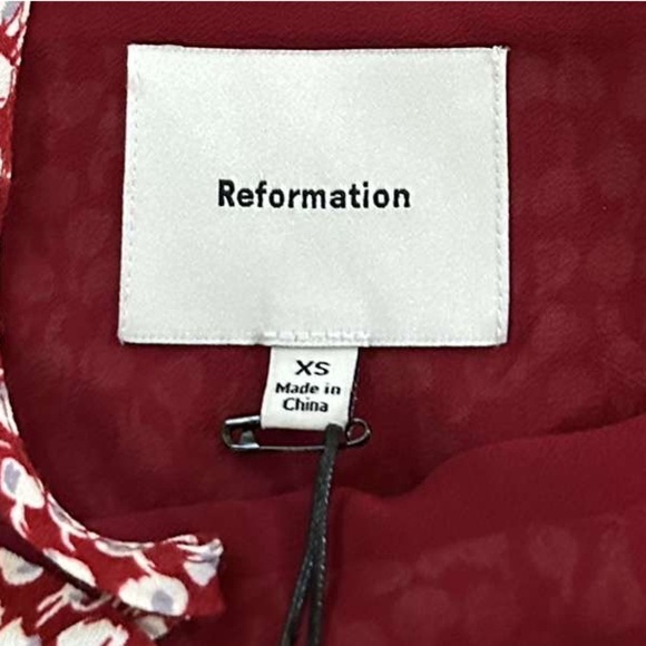 REFORMATION-Aubree Dress, size XS Roma Style-NWT-Retail $98 - Picture 9 of 15